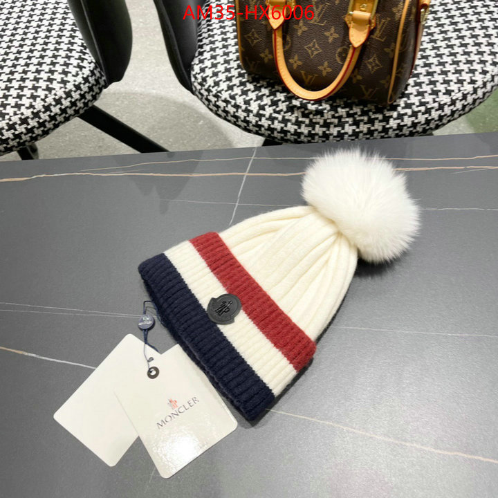 Cap(Hat)-Moncler the highest quality fake ID: HX6006 $: 35USD