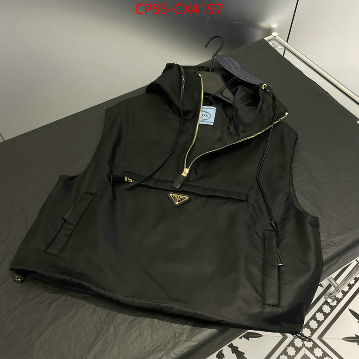 Clothing-Prada replica shop ID: CX4197 $: 85USD