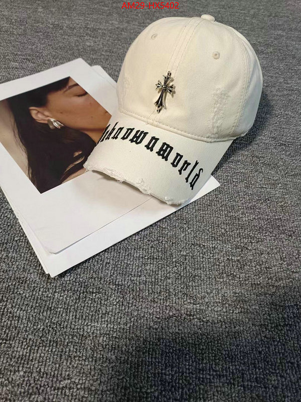 Cap(Hat)-Chrome Hearts what is a 1:1 replica ID: HX5402 $: 29USD