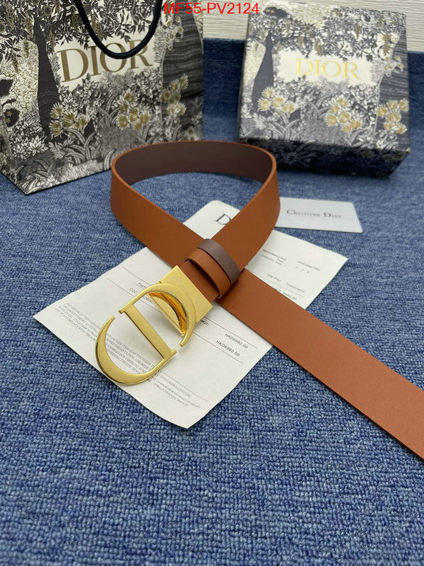 Belts-Dior 2024 perfect replica designer ID: PV2124 $: 55USD