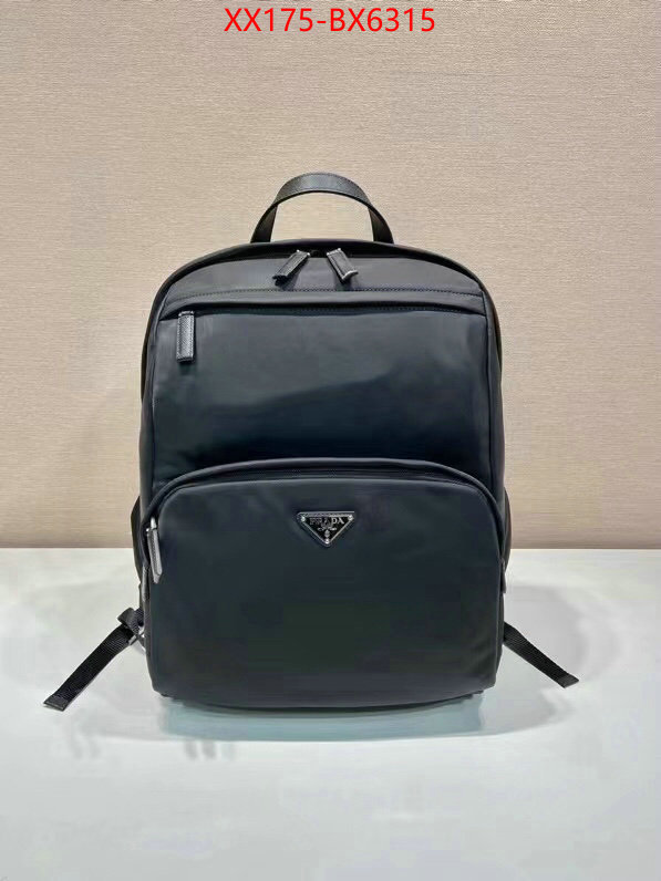 Prada Bags (TOP)-Backpack- high quality aaaaa replica ID: BX6315 $: 175USD,