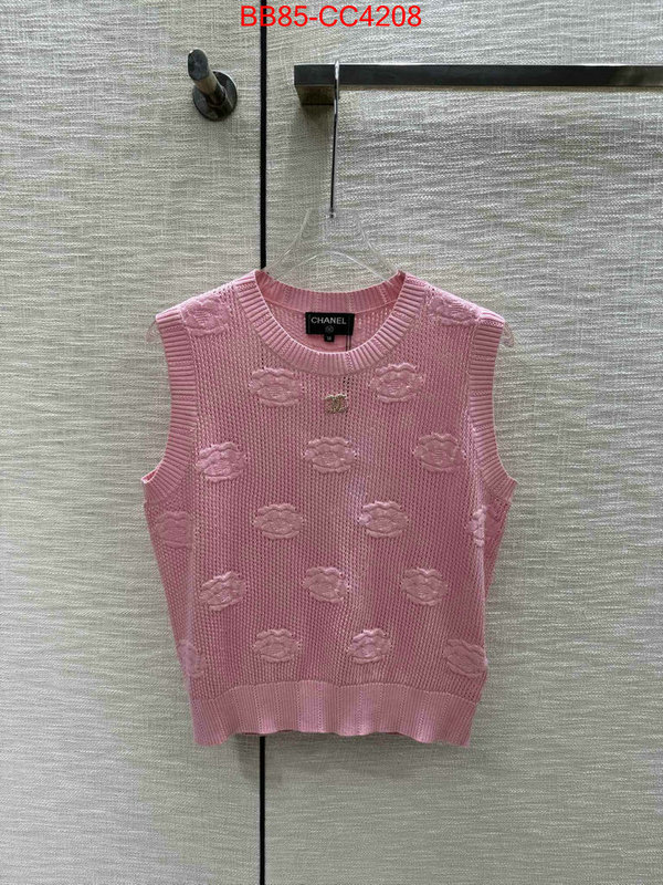 Clothing-Chanel top quality website ID: CC4208 $: 85USD