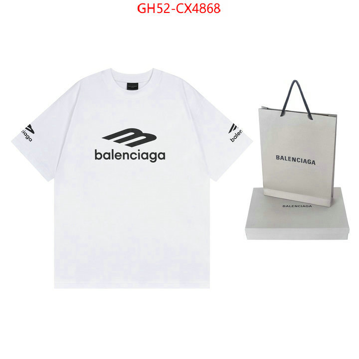 Clothing-Balenciaga replcia cheap ID: CX4868 $: 52USD