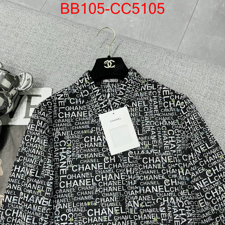 Clothing-Chanel aaaaa replica ID: CC5105 $: 105USD