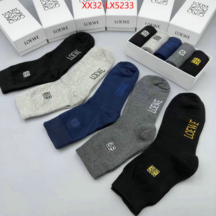 Sock-Loewe cheap replica designer ID: LX5233 $: 32USD