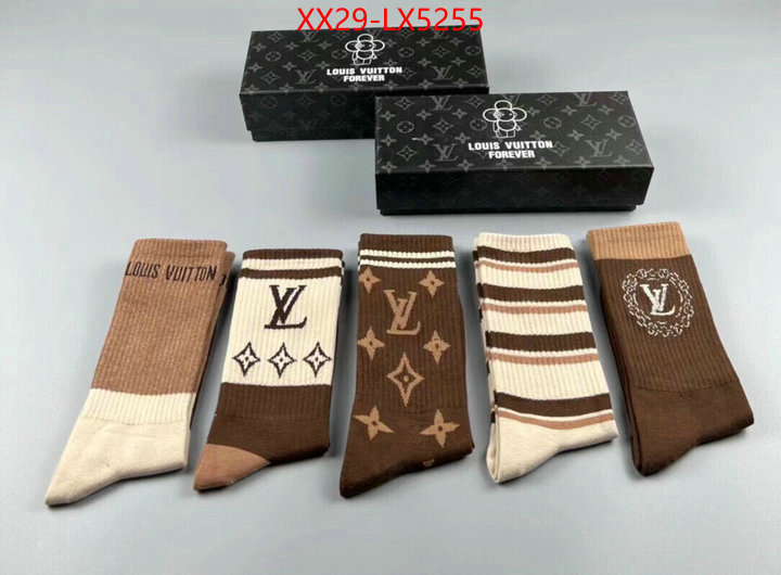 Sock-LV high quality designer ID: LX5255 $: 29USD