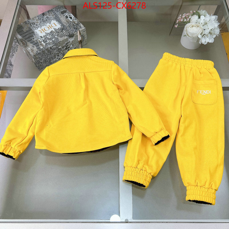 Kids clothing-Fendi sale ID: CX6278 $: 125USD