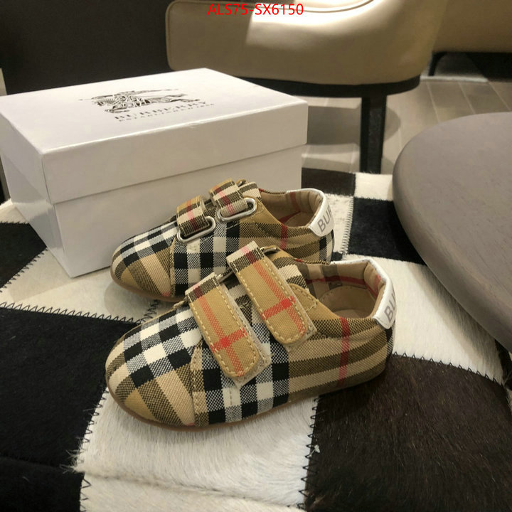 Kids shoes-Burberry what 1:1 replica ID: SX6150 $: 75USD