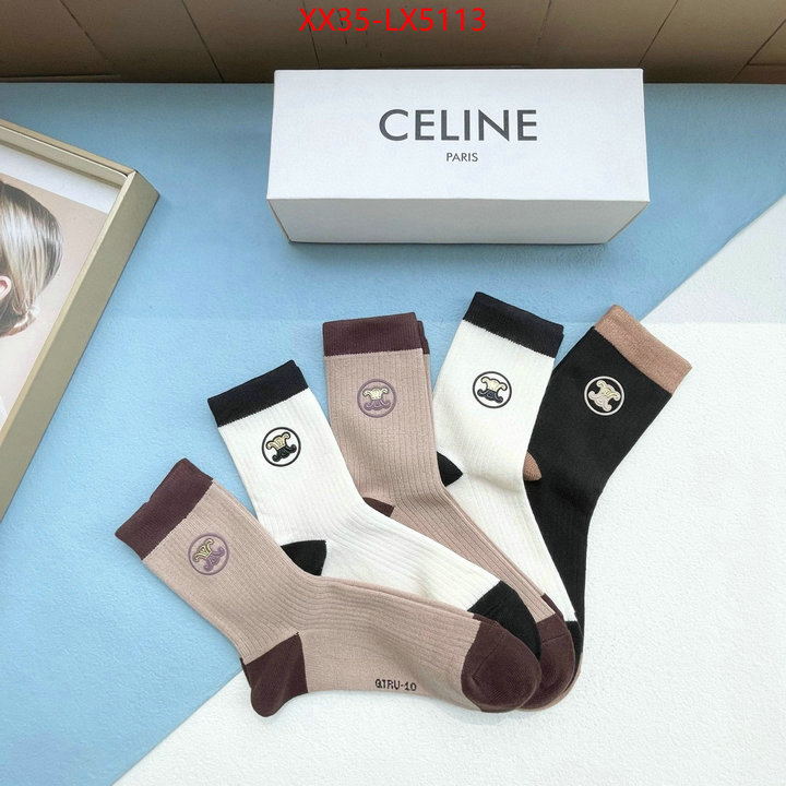 Sock-CELINE found replica ID: LX5113 $: 35USD