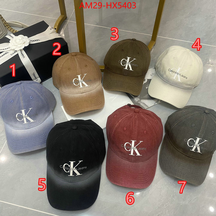 Cap(Hat)-CK the best designer ID: HX5403 $: 29USD