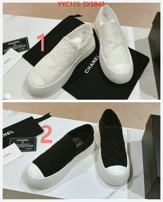 Women Shoes-Chanel 7 star quality designer replica ID: SX5843 $: 105USD