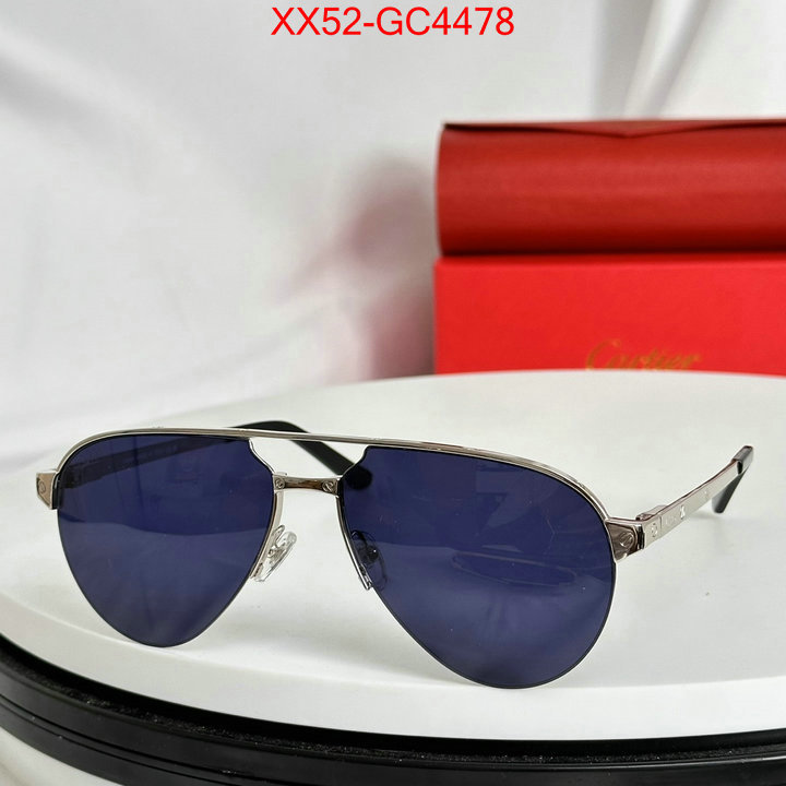 Glasses-Cartier first top ID: GC4478 $: 52USD