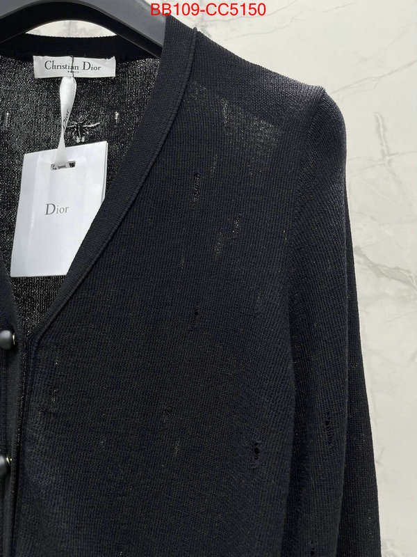 Clothing-Dior quality replica ID: CC5150 $: 109USD