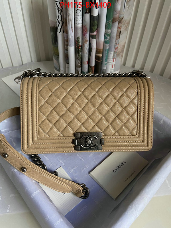 Chanel Bags(TOP)-Le Boy online sale ID: BX4409 $: 175USD,