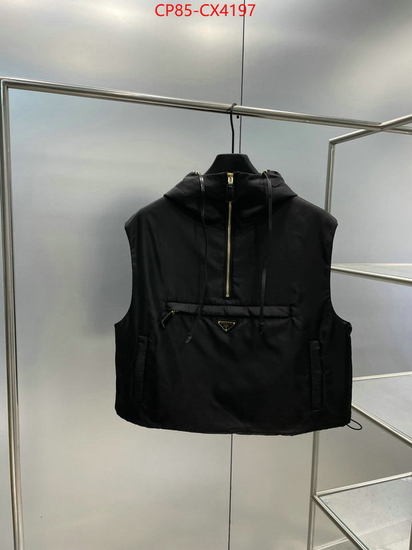 Clothing-Prada replica shop ID: CX4197 $: 85USD