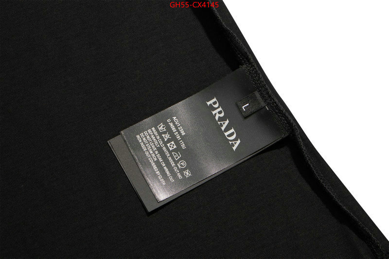 Clothing-Prada sell online luxury designer ID: CX4145 $: 55USD