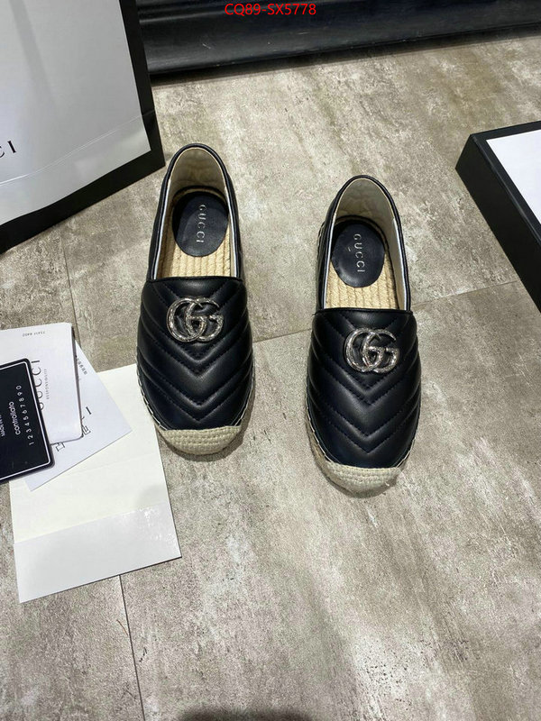 Women Shoes-Gucci cheap online best designer ID: SX5778 $: 89USD