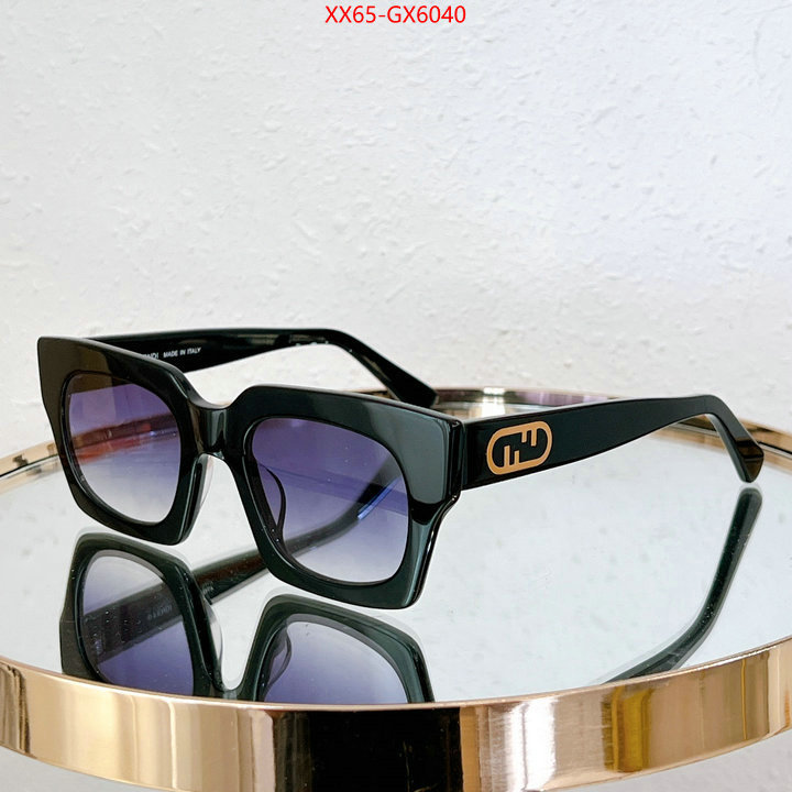 Glasses-Fendi quality replica ID: GX6040 $: 65USD