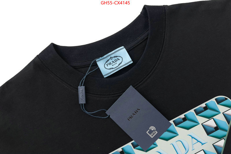 Clothing-Prada sell online luxury designer ID: CX4145 $: 55USD