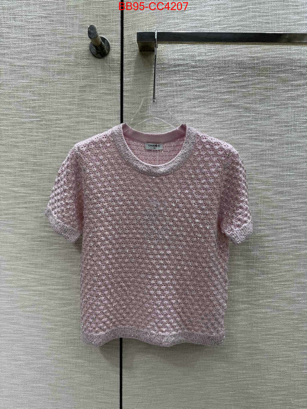 Clothing-Chanel what is aaaaa quality ID: CC4207 $: 95USD