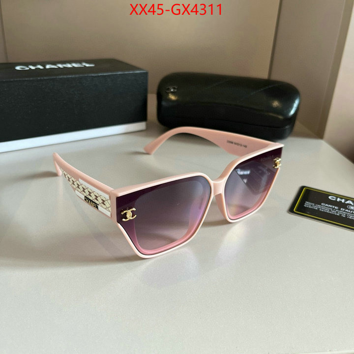 Glasses-Chanel best luxury replica ID: GX4311 $: 45USD