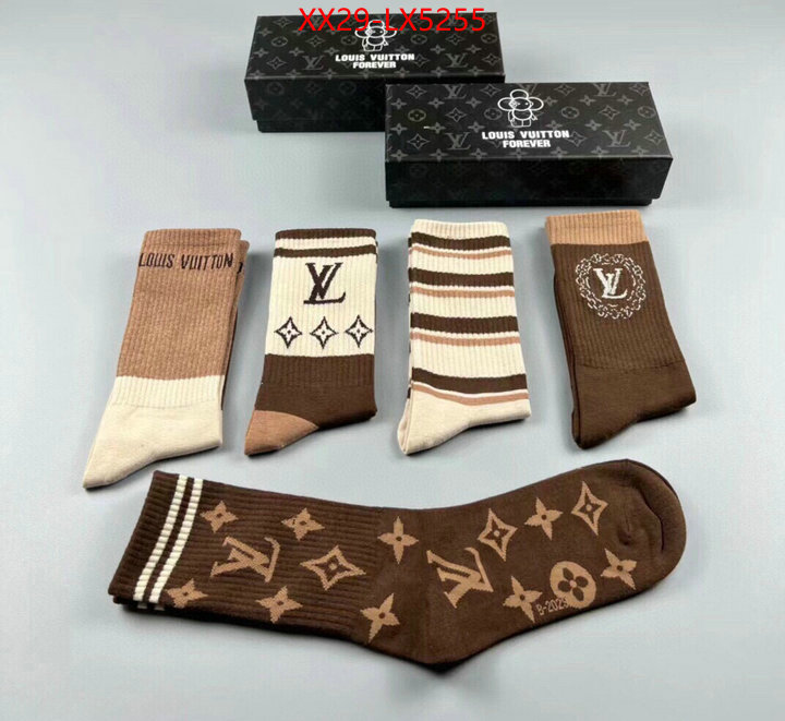 Sock-LV high quality designer ID: LX5255 $: 29USD