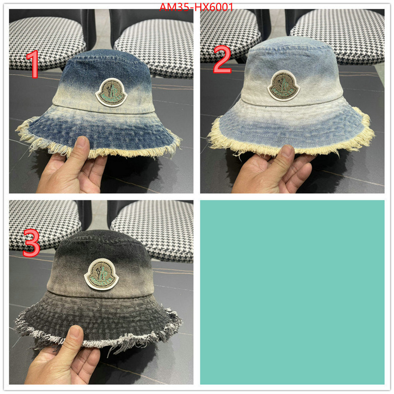 Cap(Hat)-Moncler top quality website ID: HX6001 $: 35USD