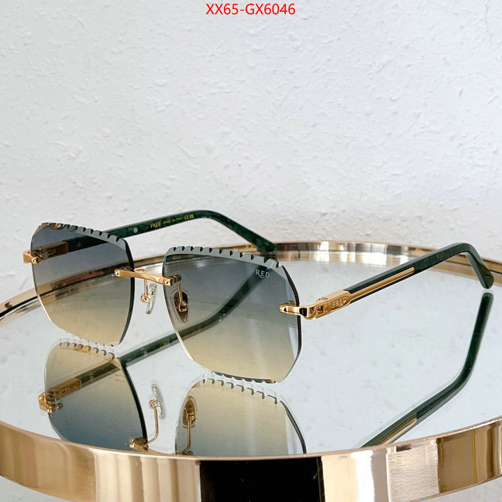 Glasses-Fred luxury fake ID: GX6046 $: 65USD