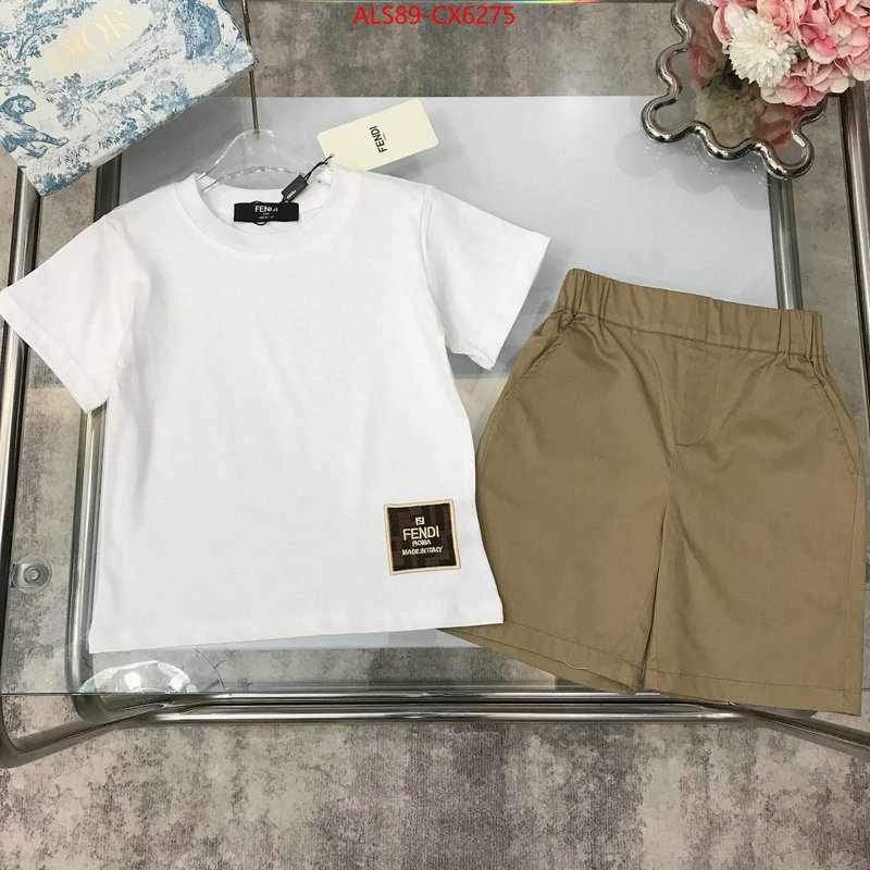 Kids clothing-Fendi fashion replica ID: CX6275 $: 89USD