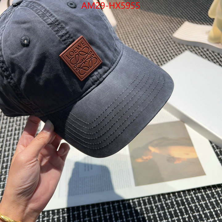 Cap(Hat)-Loewe knockoff highest quality ID: HX5955 $: 29USD