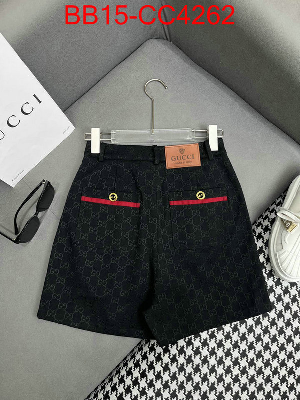 Clothing-Gucci copy aaaaa ID: CC4262 $: 15USD