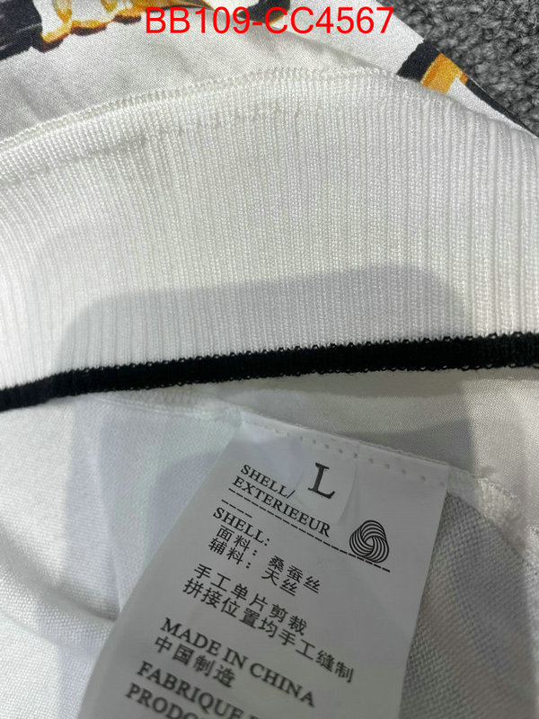Clothing-Hermes the highest quality fake ID: CC4567 $: 109USD