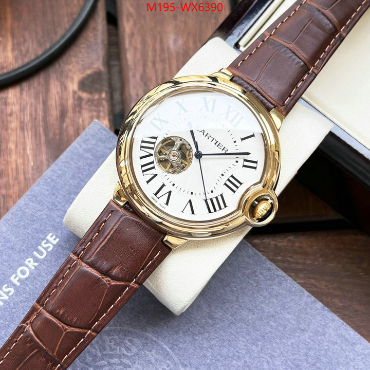 Watch(TOP)-Cartier buy first copy replica ID: WX6390 $: 195USD