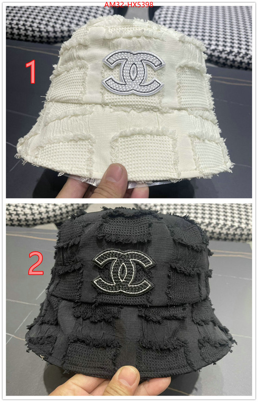Cap (Hat)-Chanel exclusive cheap ID: HX5398 $: 32USD