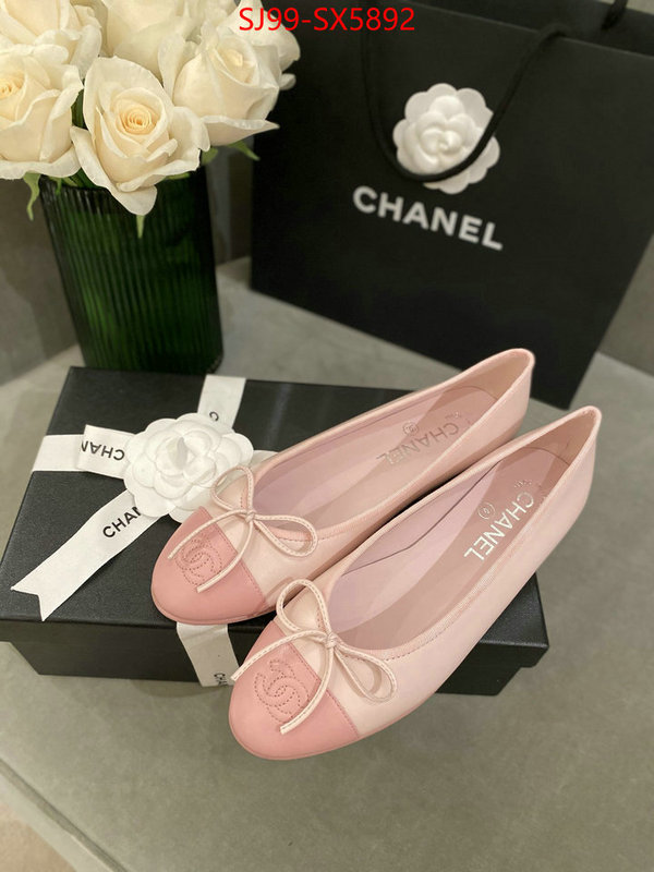 Women Shoes-Chanel high quality 1:1 replica ID: SX5892 $: 99USD