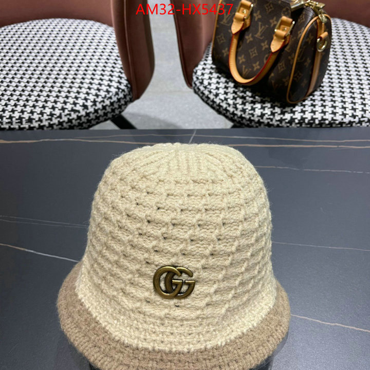 Cap(Hat)-Gucci replica 2024 perfect luxury ID: HX5437 $: 32USD