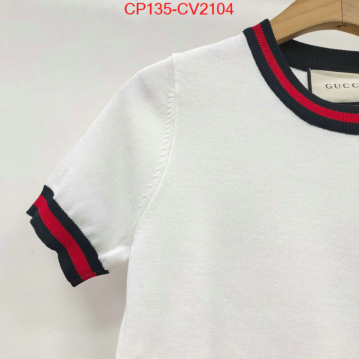 Clothing-Gucci aaaaa class replica ID: CV2104 $: 135USD