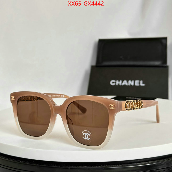 Glasses-Chanel buy 2024 replica ID: GX4442 $: 65USD