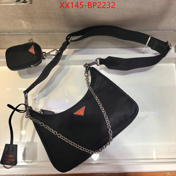 Prada Bags (TOP)-Re-Edition 2005 highest quality replica ID: BP2232 $: 145USD,