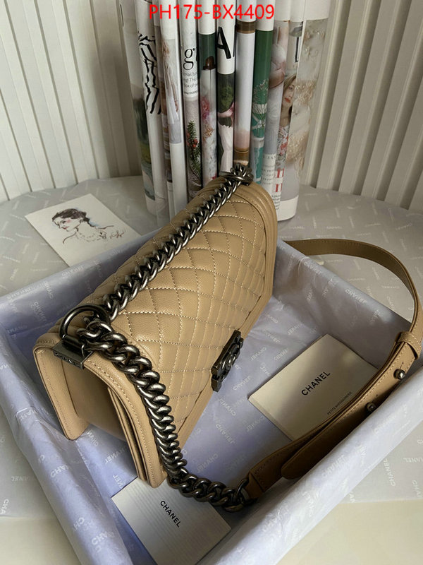 Chanel Bags(TOP)-Le Boy online sale ID: BX4409 $: 175USD,