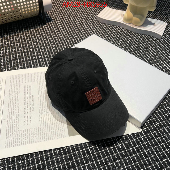 Cap(Hat)-Loewe knockoff highest quality ID: HX5955 $: 29USD