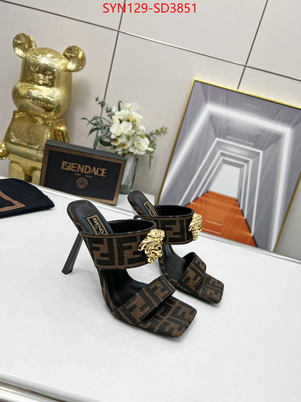 Women Shoes-Fendi best replica quality ID: SD3851 $: 129USD