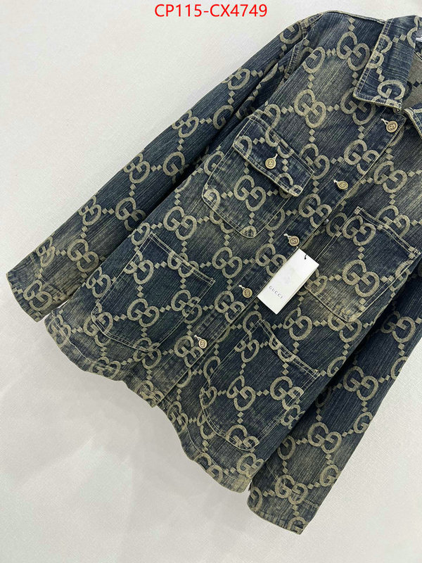 Clothing-Gucci sell online ID: CX4749 $: 115USD