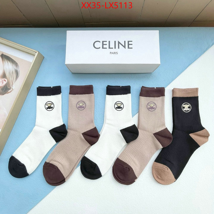 Sock-CELINE found replica ID: LX5113 $: 35USD