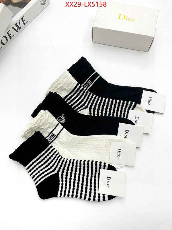 Sock-Dior buying replica ID: LX5158 $: 29USD