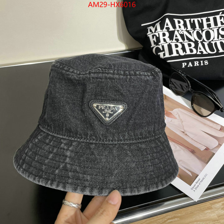 Cap (Hat)-Prada practical and versatile replica designer ID: HX6016 $: 29USD