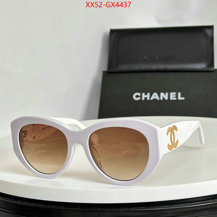 Glasses-Chanel cheap replica ID: GX4437 $: 52USD