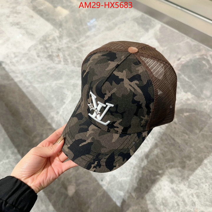 Cap(Hat)-LV outlet sale store ID: HX5683 $: 29USD