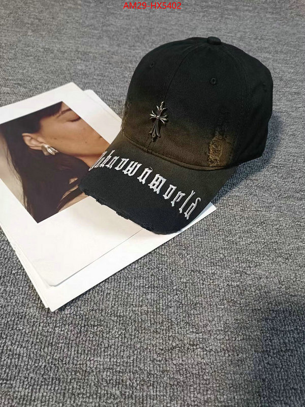 Cap(Hat)-Chrome Hearts what is a 1:1 replica ID: HX5402 $: 29USD