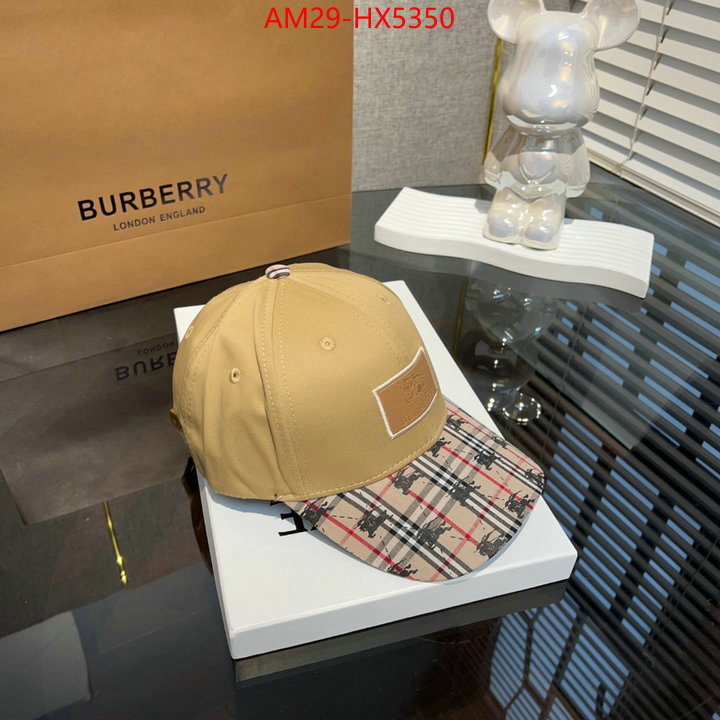 Cap(Hat)-Burberry sell online luxury designer ID: HX5350 $: 29USD